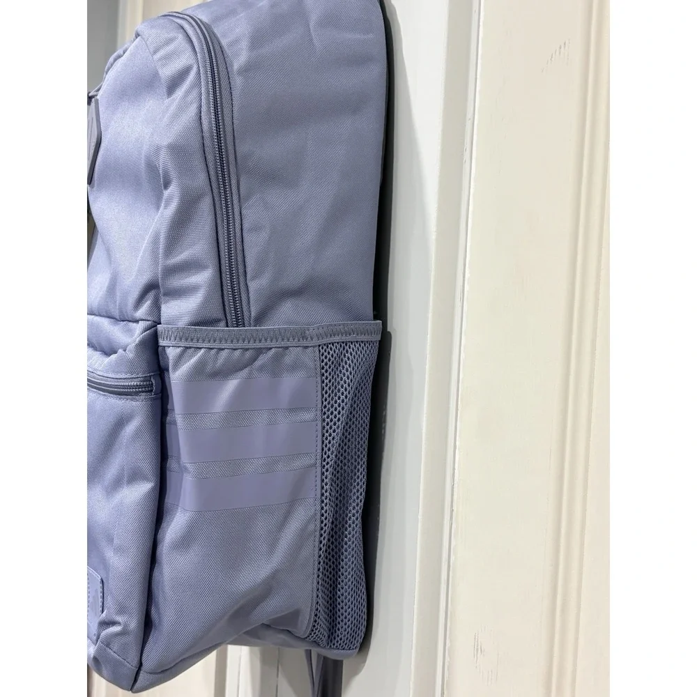 adidas Classic 3S 5 Backpack Silver Violet Purple 16